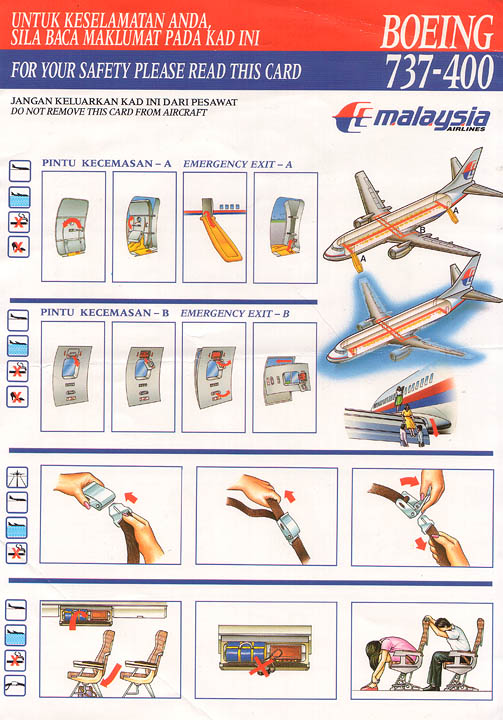 Airline Safety Card For malaysia airlines 737400.jpg